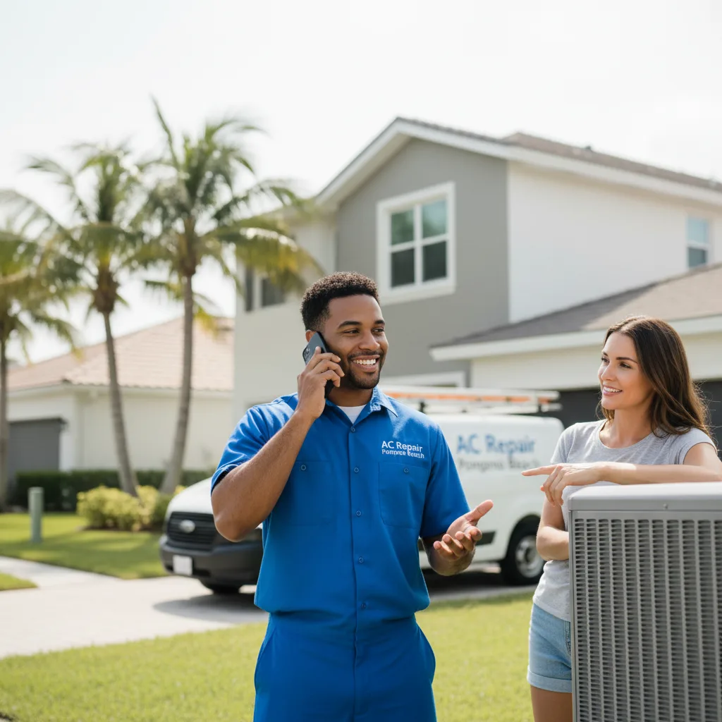 AC Repair Pompano Beach customer support in Hansen